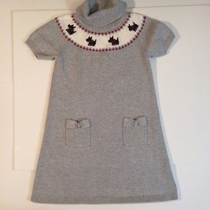 Gymboree Sweater Dress - Scottish Terrier